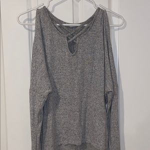 Cold Shoulder Sweater